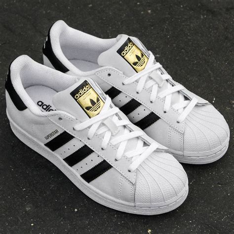 Adidas superstar black and white + FREE SHIPPING 